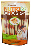 Nutri Chomps Mini Twist Dog Treat Chicken Flavor - 10 count