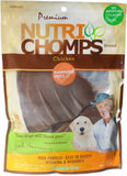 Nutri Chomps Pig Ear Shaped Dog Treat Chicken Flavor - 10 count