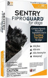 Sentry FiproGuard Flea and Tick Control for Small Dogs - 3 count