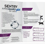 Sentry FiproGuard Plus Flea and Tick Control for Cats and Kittens - 3 count