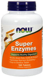 Now Supplements Super Enzymes, 180 Tablets