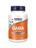 Now Supplements Gaba 500 Mg Plus B-6, 200 Veg Capsules