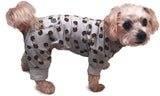 Fashion Pet Hedgehog Dog Pajamas Gray - Small