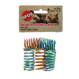 Spot Colorful Springs Cat Toy Wide - 10 count