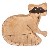 Spot Dura Fused Leather Raccoon Dog Toy
