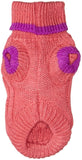 Fashion Pet Classic Cable Knit Dog Sweaters Pink - Small