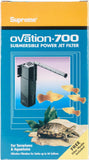 Supreme Ovation Submersible Power Jet Filter for Terrariums and Aquariums - 15 gallon
