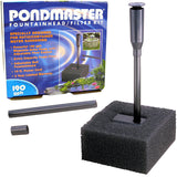 Pondmaster Fountainhead and Filter Kit - 190 GPH