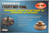 Pondmaster Fountain-Mag Magnetic Drive Water Pump - 35 GPH