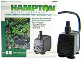 Hampton Water Gardens Replacement Statuary and Fountain Pump - 55 GPH