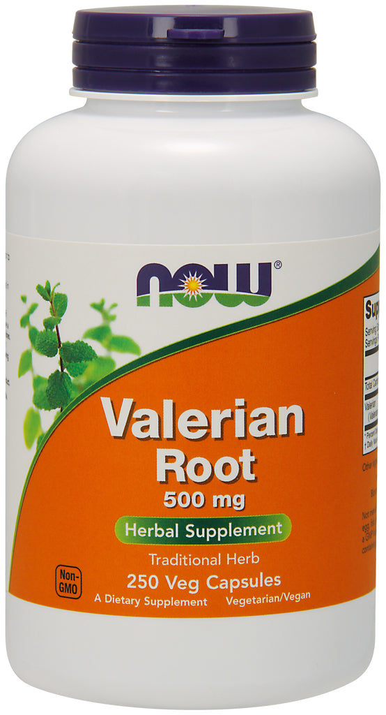 Now Supplements Valerian Root 500 Mg, 250 Veg Capsules