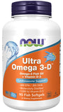 Now Supplements Ultra Omega-3 D-Fish Gelatin, 90 Fish Softgels