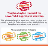 Nylabone Dura Chew Barbell Chew Toy Peanut Butter Flavor - Wolf