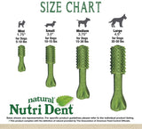 Nylabone Natural Nutri Dent Fresh Breath Limited Ingredients Medium Dog Chews - 40 count