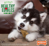 Nylabone Healthy Edibles Natural Puppy Chew Treats Lamb and Apple Flavor - 4 count