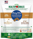 Nylabone Natural Healthy Edibles Peanut Butter Chewy Bites Dog Treats - 6 oz