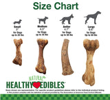 Nylabone Natural Healthy Edibles Broth Bone Chew Treats Ham Flavor Small - 16 count