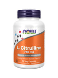 Now Supplements L-Citrulline 750 Mg, 90 Veg Capsules