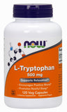 Now Supplements L-Tryptophan 500 Mg, 120 Veg Capsules