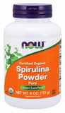 Now Supplements Spirulina Powder Organic, 4 oz.