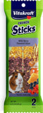 Vitakraft Guinea Pig Crunch Sticks Wild Berry Flavored Glaze - 2 count
