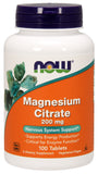 Now Supplements Magnesium Citrate 200 Mg, 100 Tablets