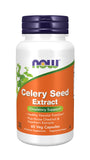 Now Supplements Celery Seed Extract, 60 Veg Capsules