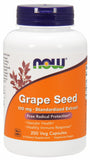 Now Supplements Grape Seed 100 Mg, 200 Veg Capsules