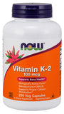 Now Supplements Vitamin K-2, 100 Mcg, 250 Veg Capsules