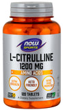 Now Sports L Citrulline Extra Strength 1200 Mg, 120 Tablets