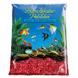 Pure Water Pebbles Aquarium Gravel Currant Red - 25 lb