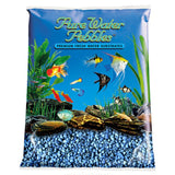 Pure Water Pebbles Aquarium Gravel Neon Blue - 25 lb
