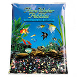 Pure Water Pebbles Aquarium Gravel Black Beauty Pebble Mix - 5 lb