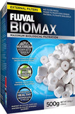 Fluval BioMax Biological Filter Media Rings - 500 gram