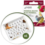 HARI Dried Apple Mineral Block for Small Birds - 1.4 oz