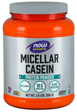 Now Sports Micellar Casein Unflavored Powder, 1.8 lbs.