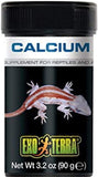 Exo Terra Calcium Powder Supplement for Reptiles and Amphibians - 3.2 oz