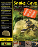Exo Terra Secure Hiding Snake Cave - Small