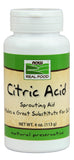 Now Natural Foods Citric Acid, 4 oz.