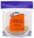 Now Supplements Empty Capsules Vegetarian Single "0", 1000 Veg Capsules