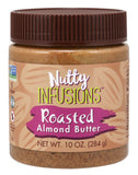 Now Natural Foods Nutty Infusions Almond Butter Roasted, 10 oz.