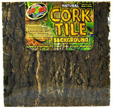 Zoo Med Natural Cork Tile Background for Terrariums - 12" x 12"