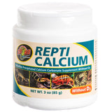 Zoo Med Repti Calcium Supplement without D3 - 3 oz