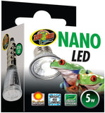 Zoo Med Nano LED Daylight Lamp for Amphibians and Reptiles - 5 watt