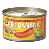 Zoo Med Tropical Fruit Mix-Ins Red Banana for Reptiles and Turtles - 3.4 oz