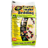 Zoo Med Aspen Snake Bedding Odorless and Safe for Snakes, Lizards, Turtles, Birds, Small Pets and Insects - 4 quart