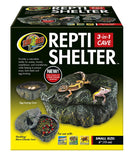 Zoo Med Repti Shelter 3 in 1 Cave for Reptiles - Small