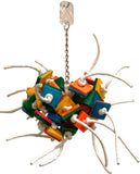 Zoo-Max Fire Ball Hanging Bird Toy - Small