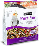 ZuPreem Pure Fun Enriching Variety Mix Bird Food for Medium Birds - 2 lb