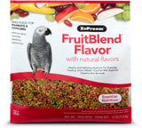 ZuPreem FruitBlend Flavor with Natural Flavors Bird Food for Parrots and Conures - 3.5 lb